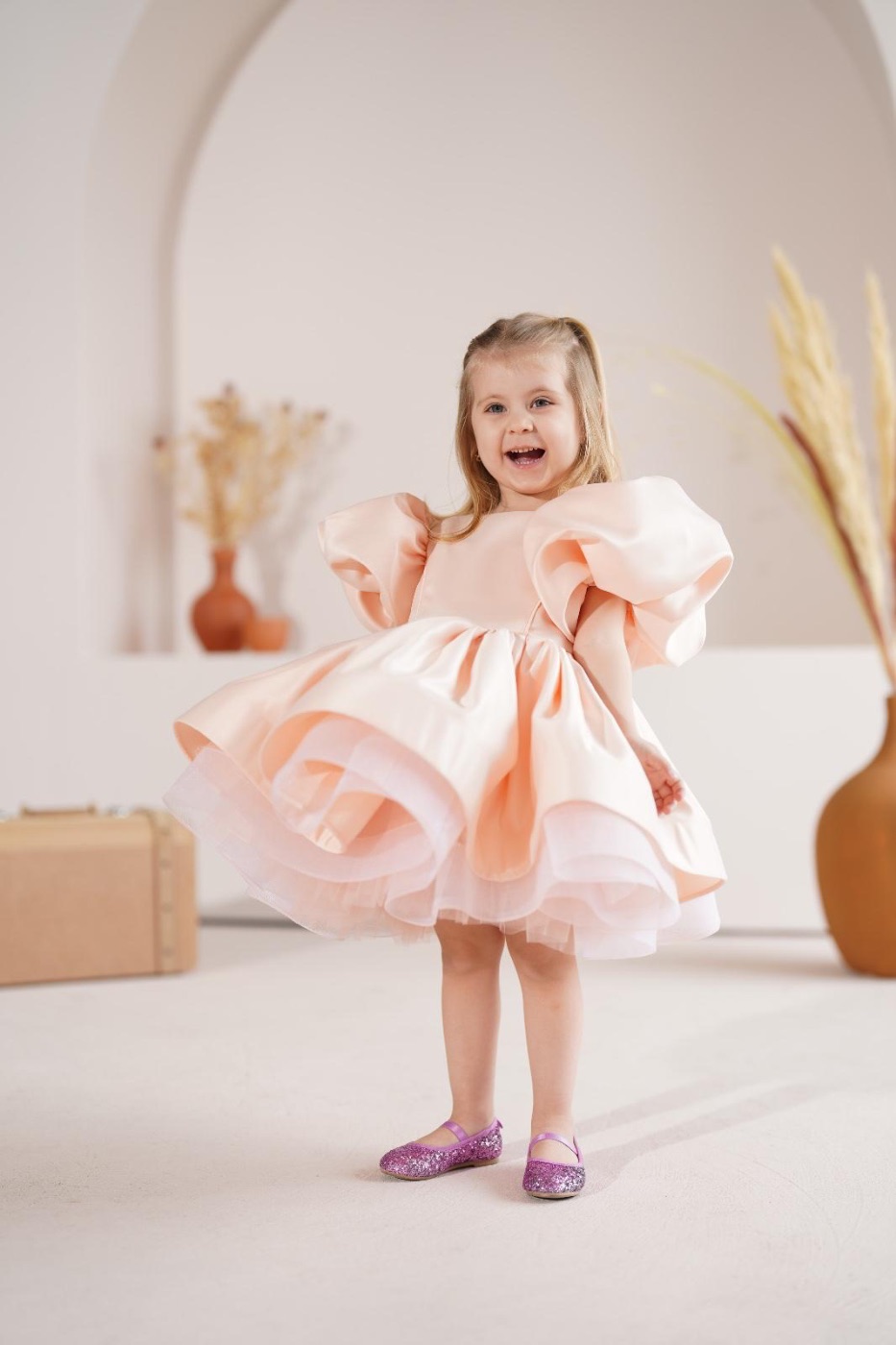 Daisy haljina u kajsija boji