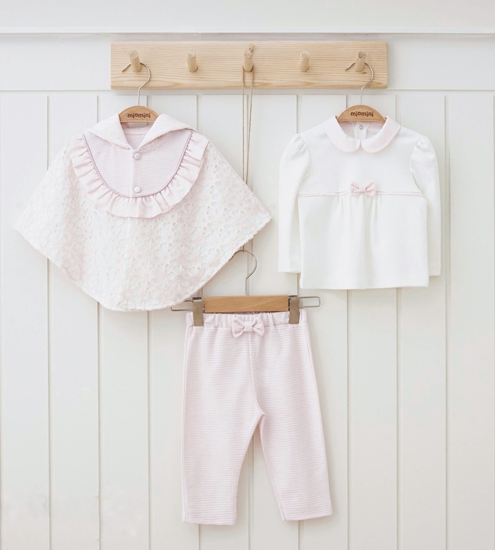 Roze pelerina komplet